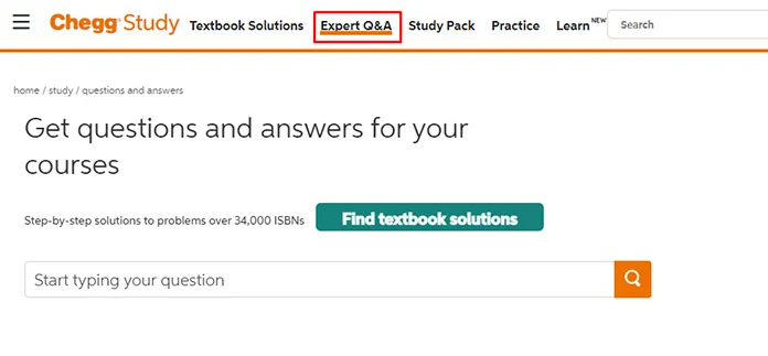 using chegg