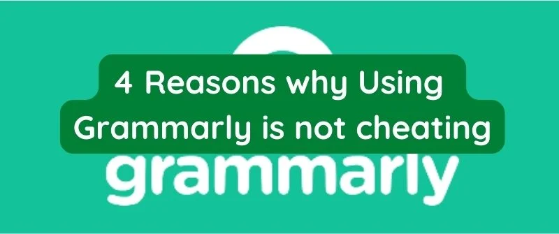 Using Grammarly is not cheating