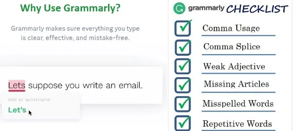 Using grammarly