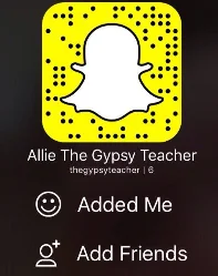 teaching on snapchat