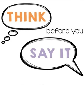 before you say